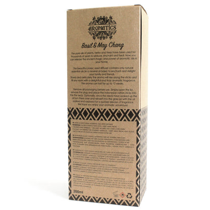 Difusor de Varillas Albahaca y May Chang