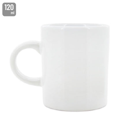 Mug Sublimación Cerámica 120 ml Blanco Mini