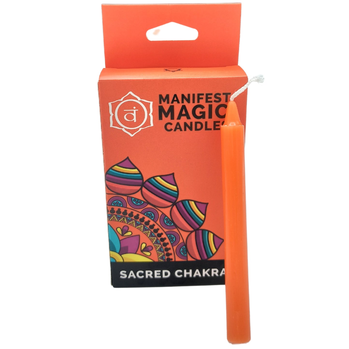 Manifest Magic Candles (12er-Pack) – Orange – Heiliges Chakra