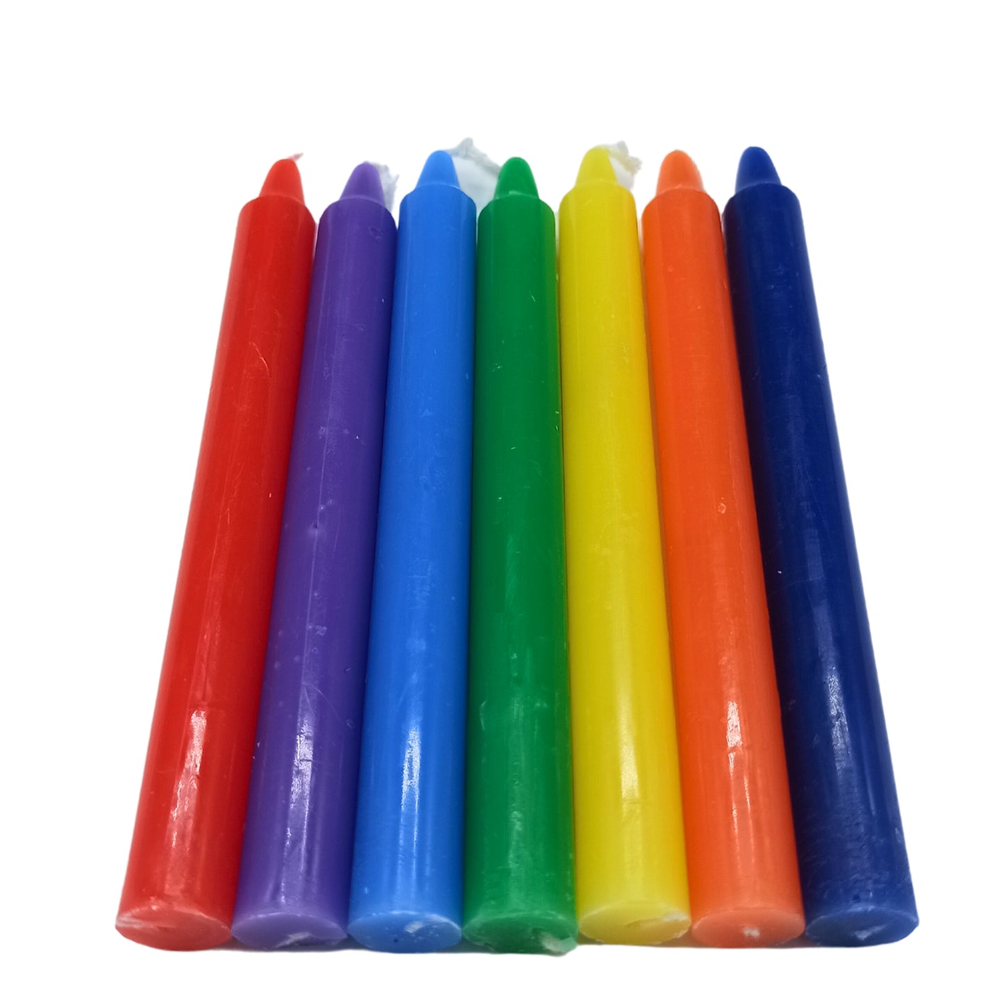 Sieben Chakra-Manifest-Kerzen (7er-Pack)
