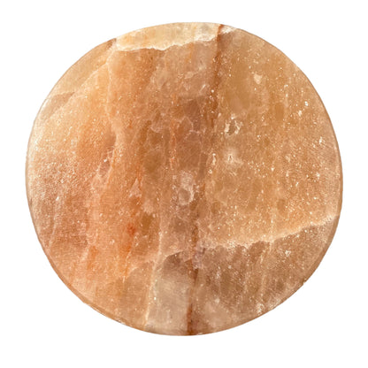 Kochplatte aus Himalaya-Salz - Rund - 20x20x5cm