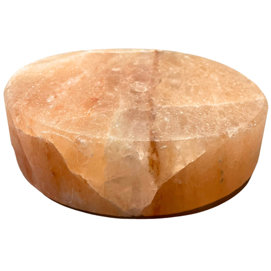 Kochplatte aus Himalaya-Salz - Rund - 20x20x5cm