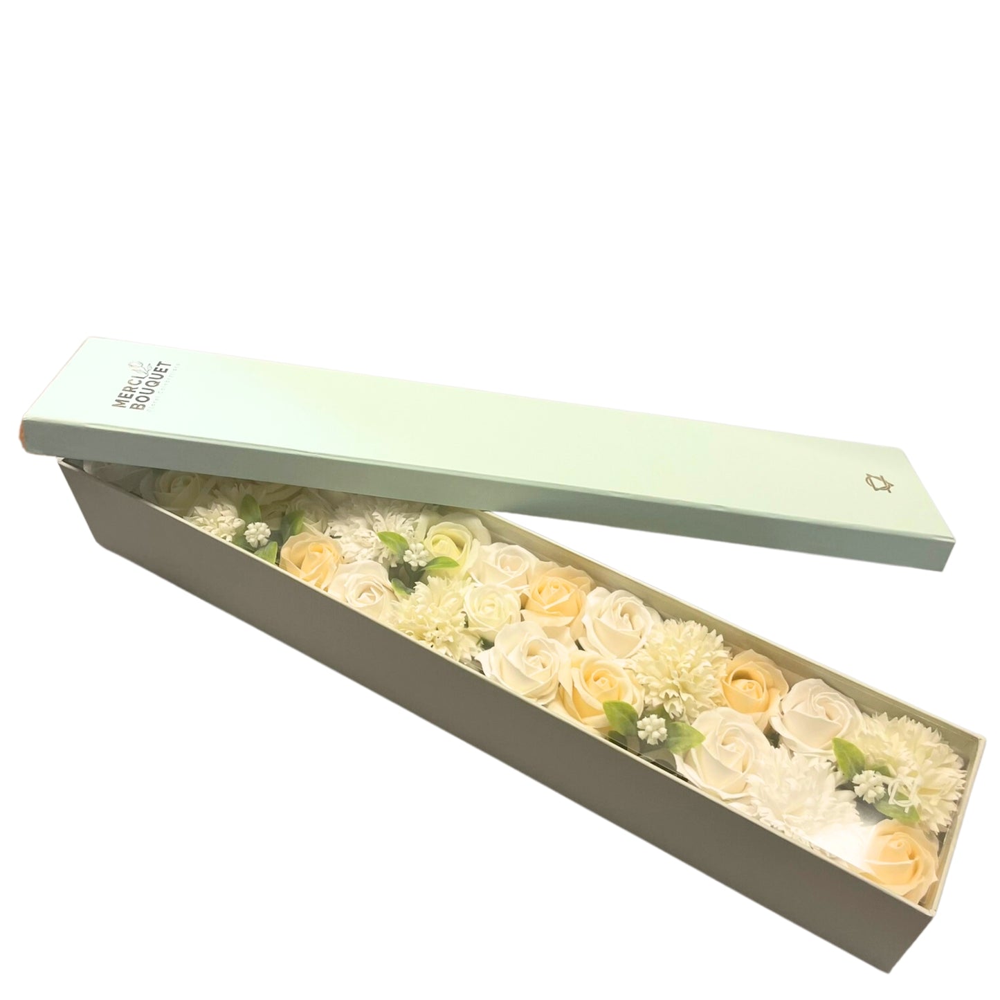 Extra lange Box – Hochzeitssegen – Weiß und Elfenbein