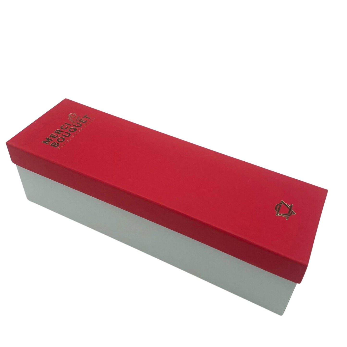 Lange Box - Klassische rote Rosen