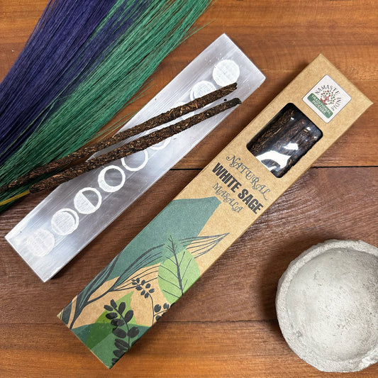 Natürliches botanisches Masala-Räucherwerk – Weißer Salbei