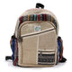 Mochila pequeña de cáñamo - Estilo Zig Zag Zips
