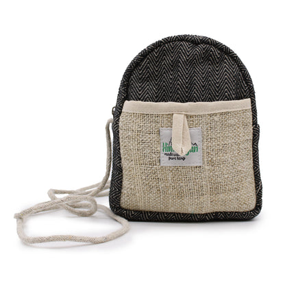Hanf-Handytasche mit Seil - Zufällige Farbe