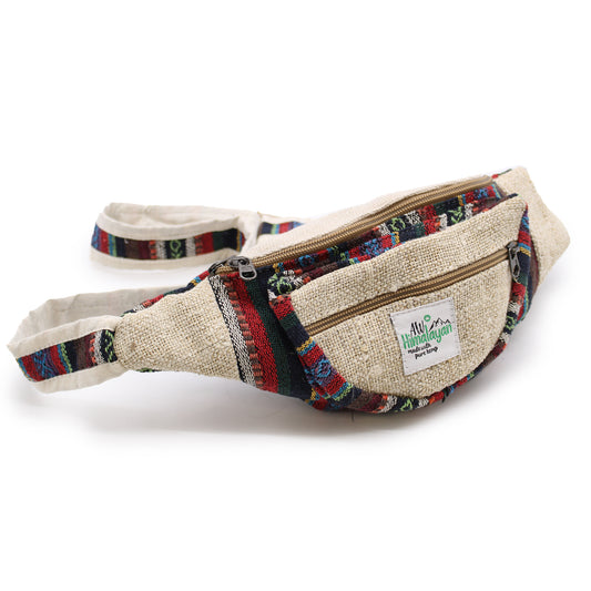 Gürteltasche - Hanf und Baumwolle