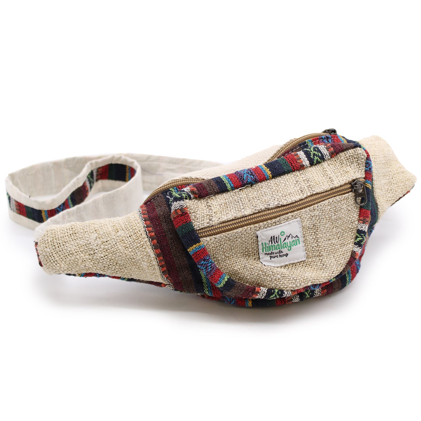 Gürteltasche - Hanf und Baumwolle