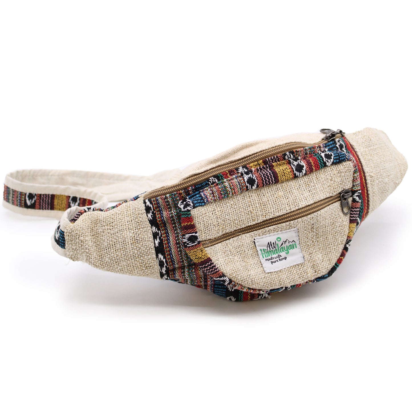 Gürteltasche - Hanf und Baumwolle