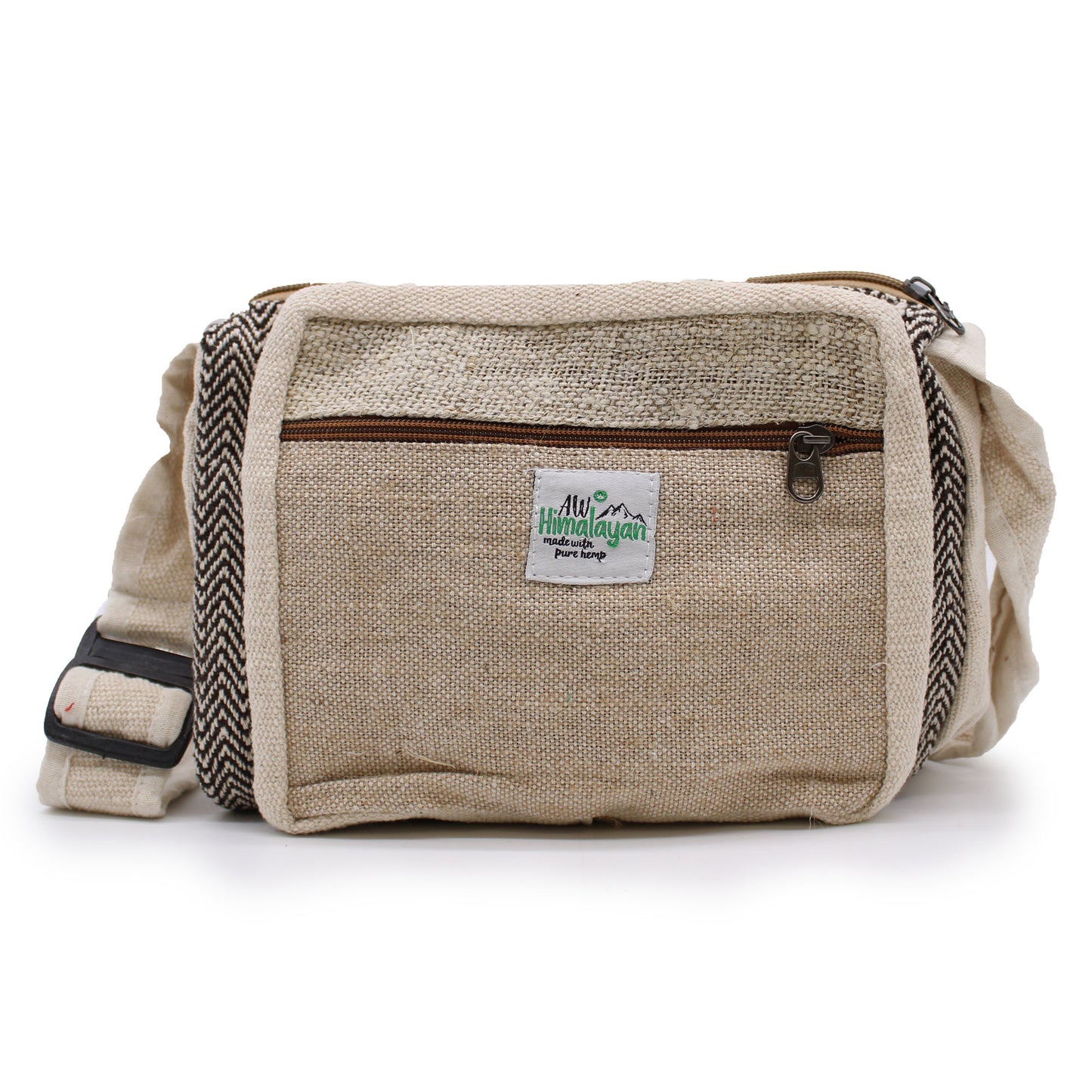Sac messager - Chanvre et coton