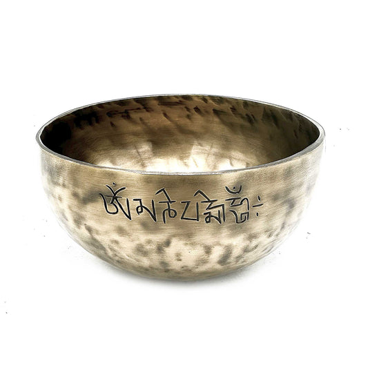 Große nepalesische Mondschale - (ca. 850 g) - 17 cm