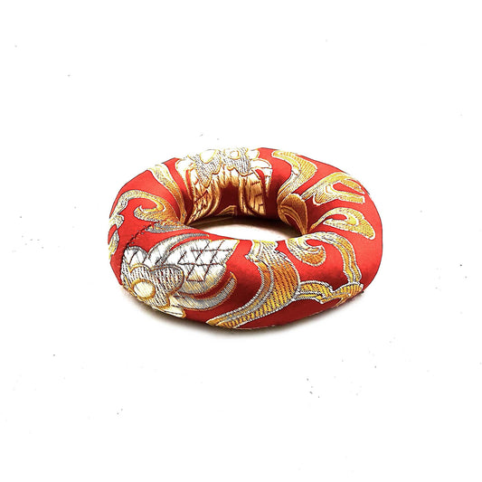 8 cm Reifenkissen (für 10–12 cm große tibetische Klangschalen) – Rot