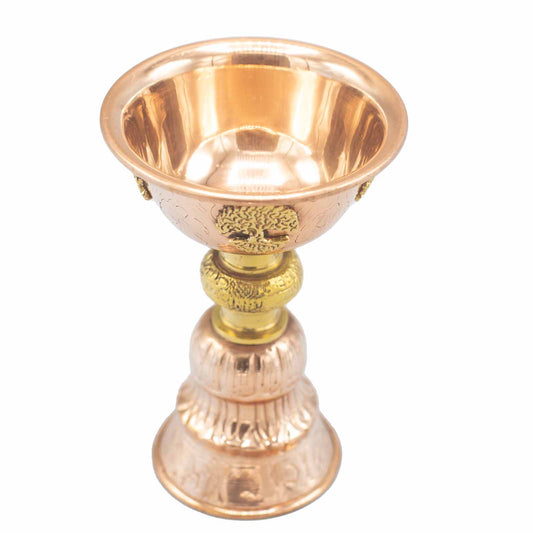 Kupfer-Ritualbecher mit Lebensbaum 10x15cm