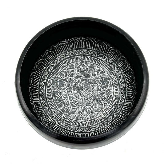 Tibetische Klangschale - Om Five Buddha - 16cm