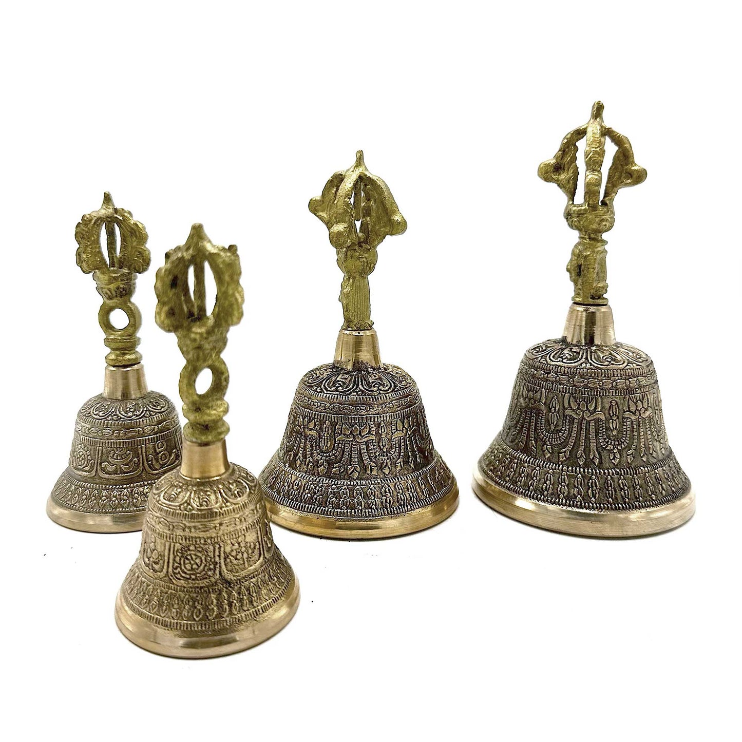 Mittlere tibetische Tingsha-Glocke – 6 x 11,5 cm