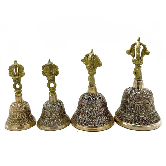 Mittlere tibetische Tingsha-Glocke – 6 x 11,5 cm