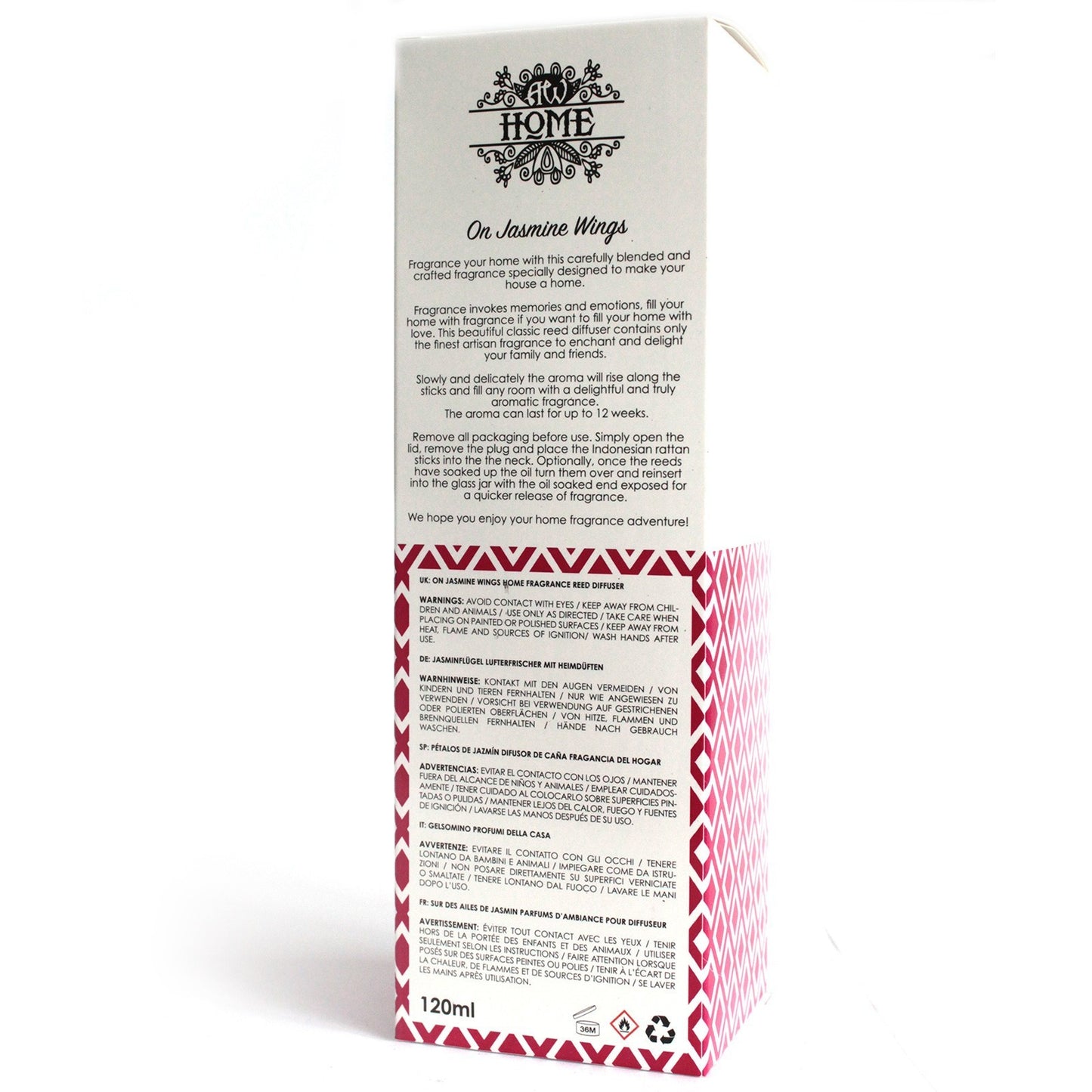 Aromadiffusor 120 ml - Jasmin