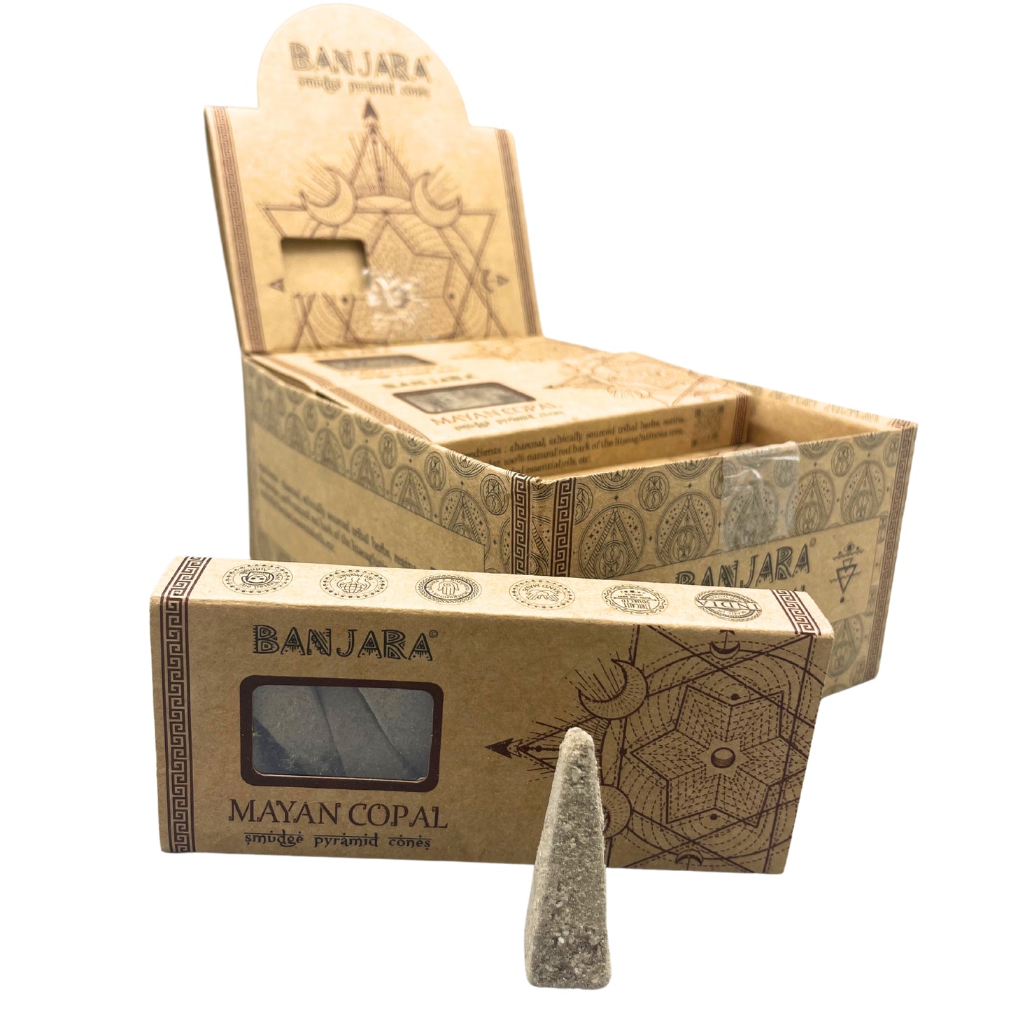 Banjara Räucherpyramidenkegel - Maya Copal