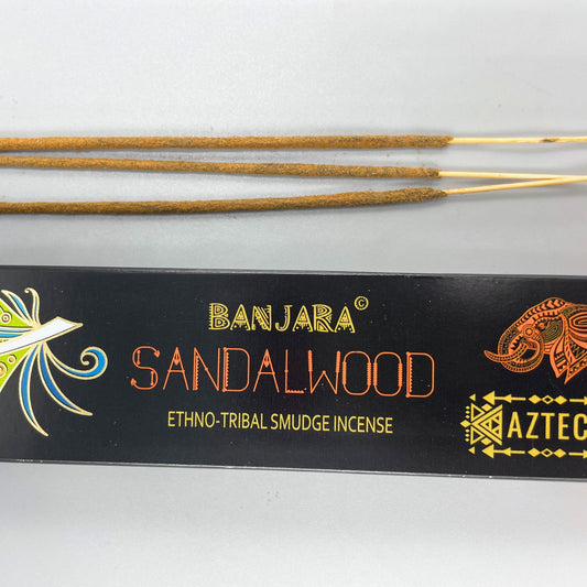 Banjara Tribal Smudge Räucherstäbchen – Sandelholz