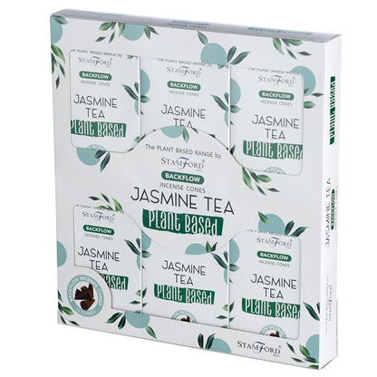 Cônes d'encens à reflux aux herbes - Thé au jasmin