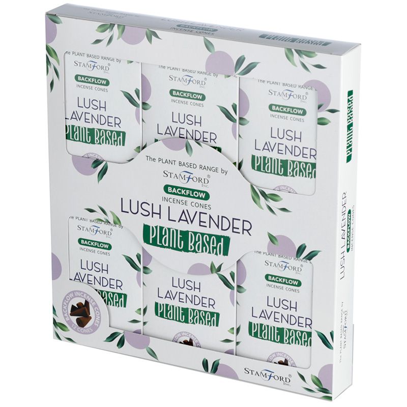 Kräuter-Rückfluss-Räucherkegel – Üppiger Lavendel