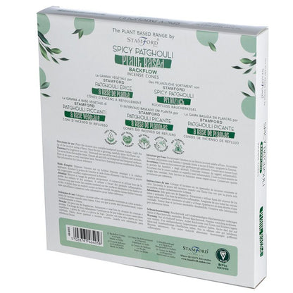 Cônes d'encens à reflux aux herbes - Patchouli épicé