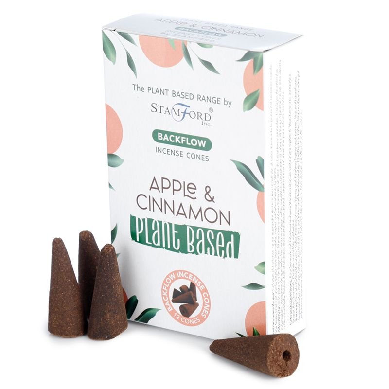Kräuter-Rückfluss-Räucherkegel – Apfel &amp; Zimt