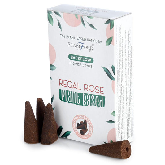 Kräuter-Rückfluss-Räucherkegel - Royal Rose