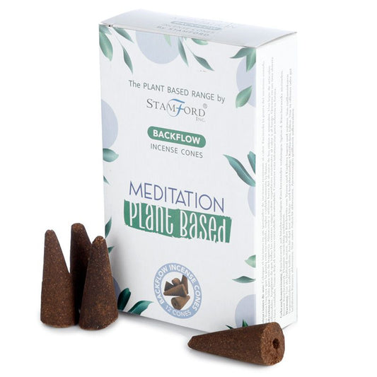 Kräuter-Rückfluss-Räucherkegel - Meditation