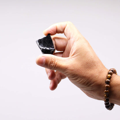 Cristales en bruto (500 g) - Obsidiana Negra