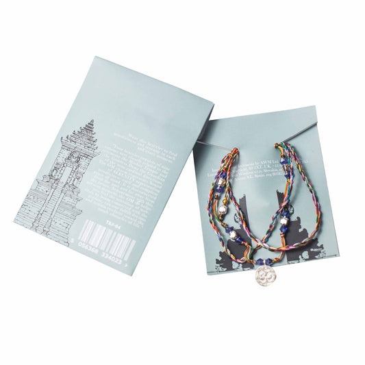 Tempelschnur-Armband - Om in Serenity