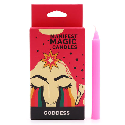 Velas Mágicas Manifest (pack de 12) - Rosa