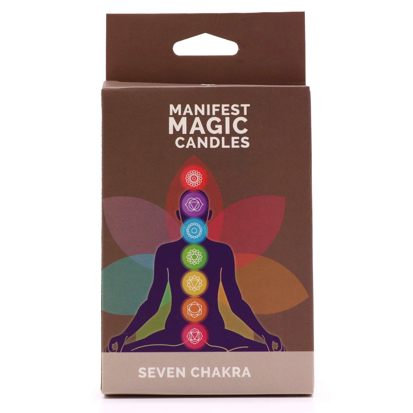 Sieben Chakra-Manifest-Kerzen (7er-Pack)