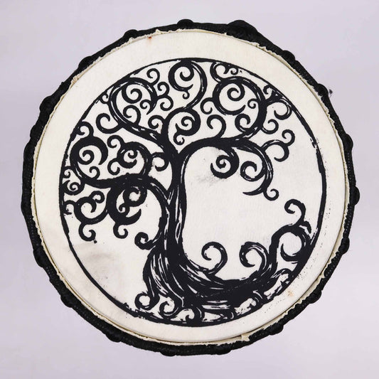 Handgefertigte Djembe-Trommel mit breiter Oberseite – 40 cm