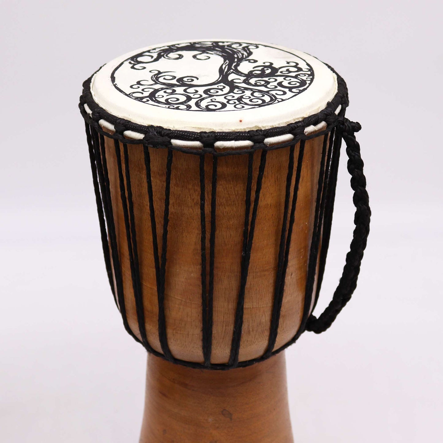 Handgefertigte Djembe-Trommel mit breiter Oberseite – 40 cm