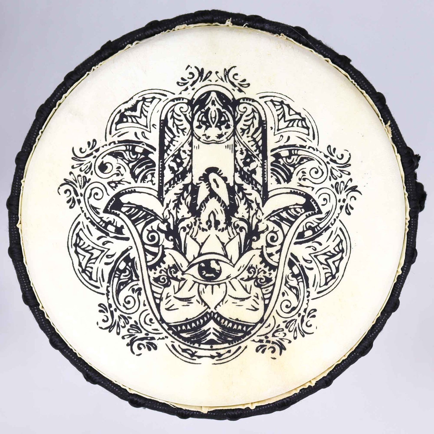 Handgefertigte Djembe-Trommel mit breiter Oberseite – 50 cm