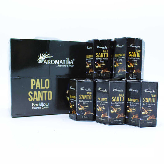 10er-Packung Backflow Masala Räucherstäbchen - Palo Santo