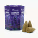 Paquete de 10 incienso Masala Backflow - Lavanda