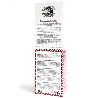 Difusor aromático 120ml - granada y nuez moscada