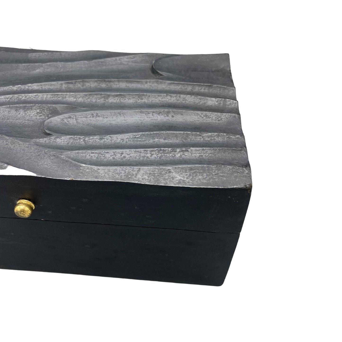 Vintage Deco - Mehrzweckbox - 22x12x10cm - Schwarze Wirbel