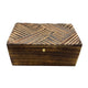 Vintage Deco - Caja Multiusos - 22x12x10cm - Líneas Antiguas
