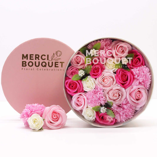 Runde Schachtel - Baby Blessings - Rosen
