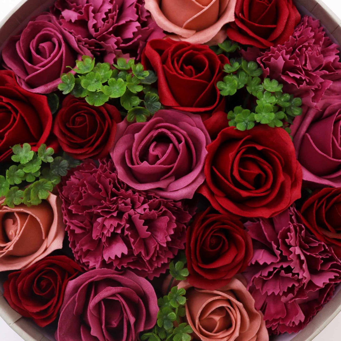 Runde Schachtel - Vintage Rosen