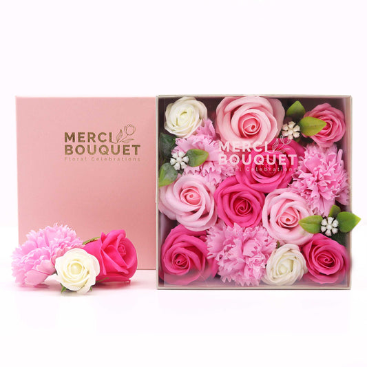 Quadratische Schachtel - Baby Blessings - Rosen