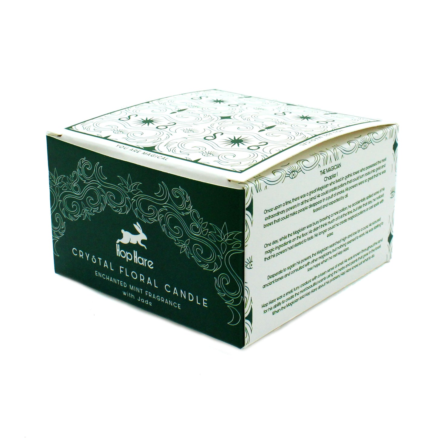 Hop Hare Kristall-Zauberblumenkerze - Zauberer