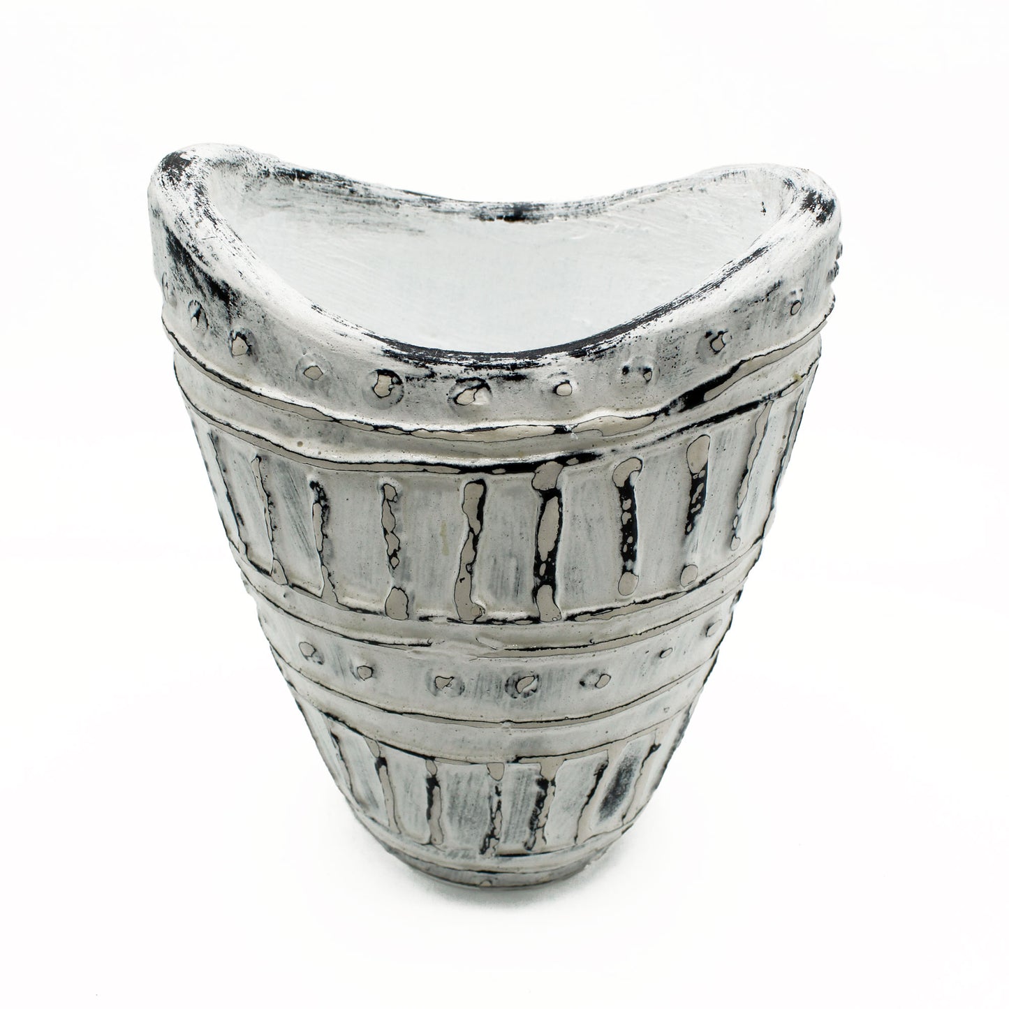 Weithalsvase - Creme 22cm