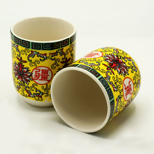 6 x Teetassen – Long Life Orientalisches Design