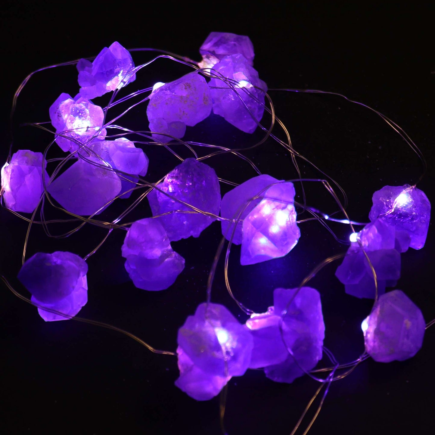 Edelstein-Zauberlichter: Amethyst