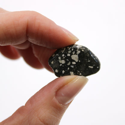 24 x Pequeñas piedras africanas - Gallina de Guinea